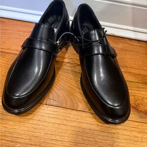 Perry Ellis Classic Black Loafers